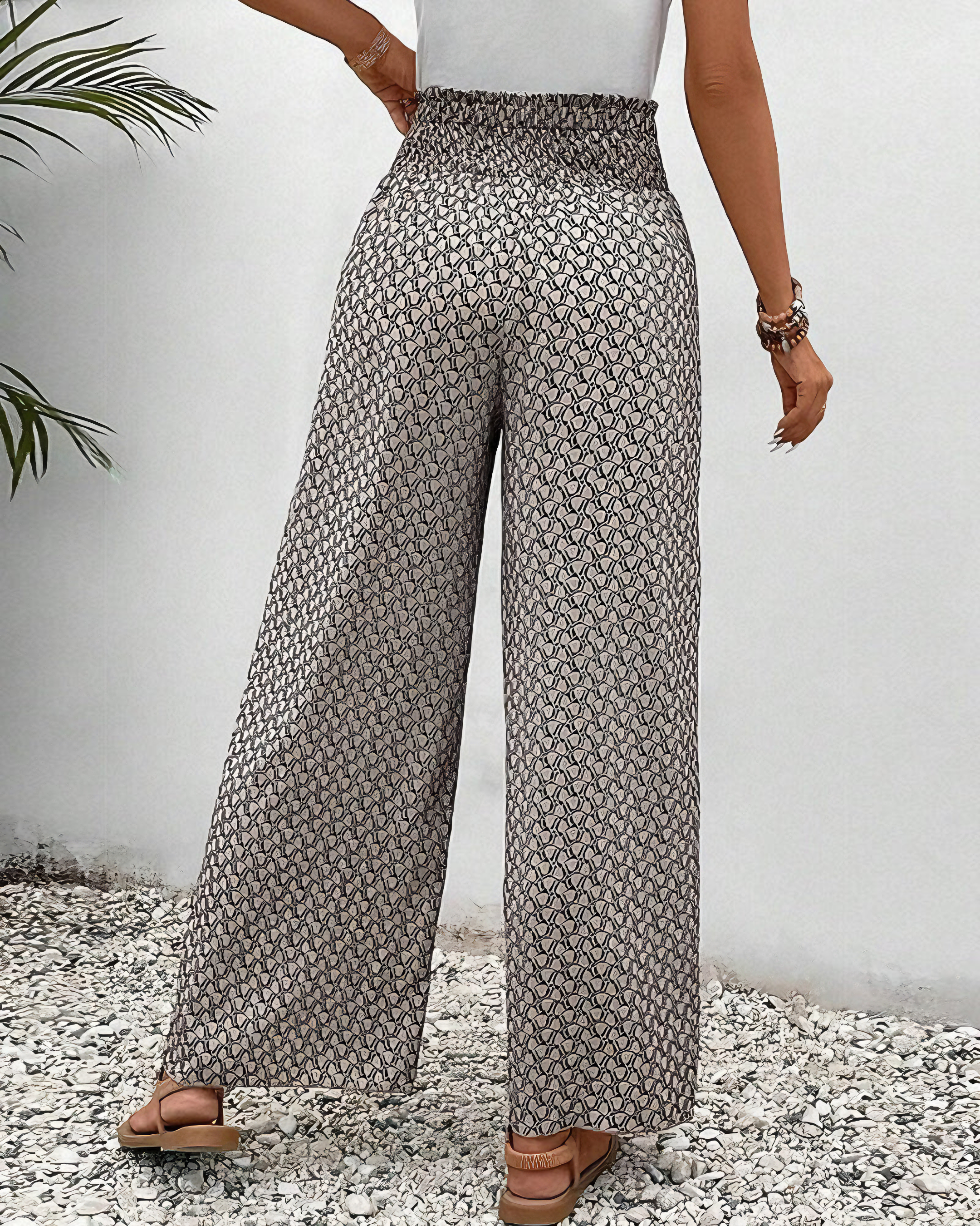 Jessica | Pantalon Large Détendu