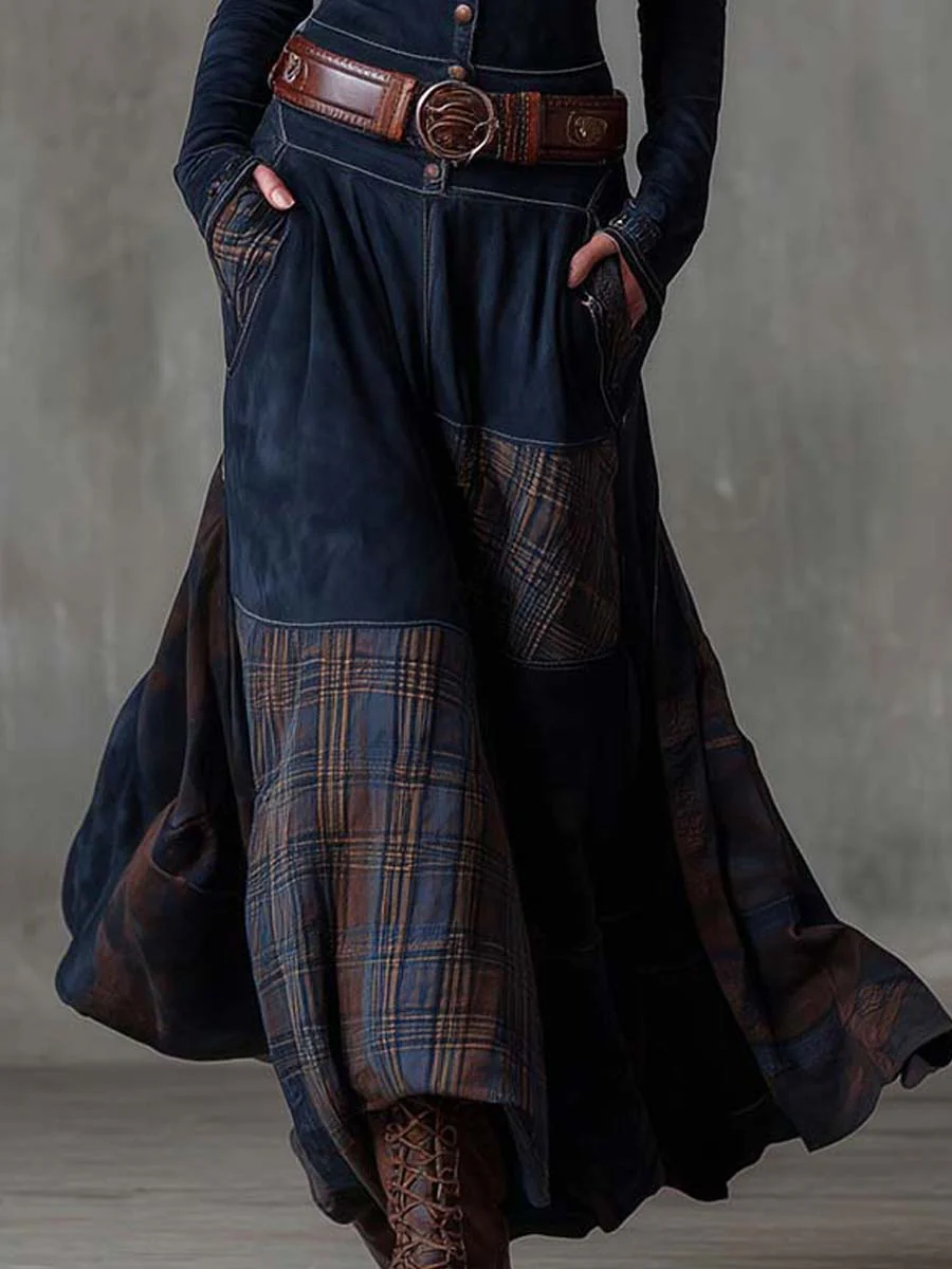 Michelle | Robe en Suède avec Ceinture