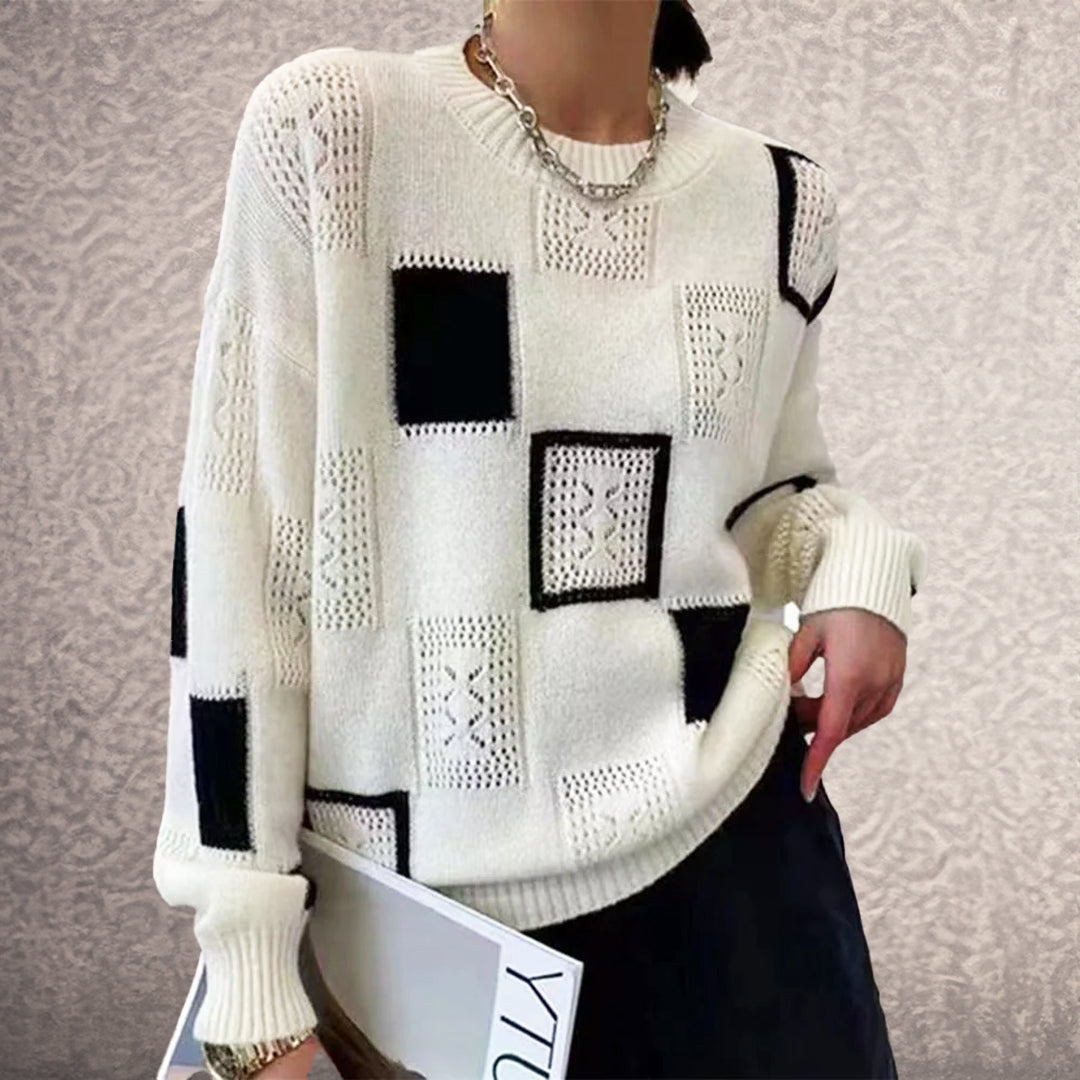 LINA™ - Pull en Tricot Élégant