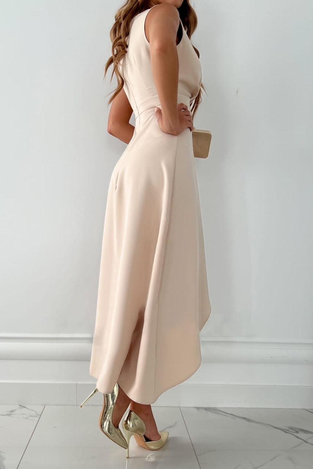 Rosamund | Robe avec Motif Rose