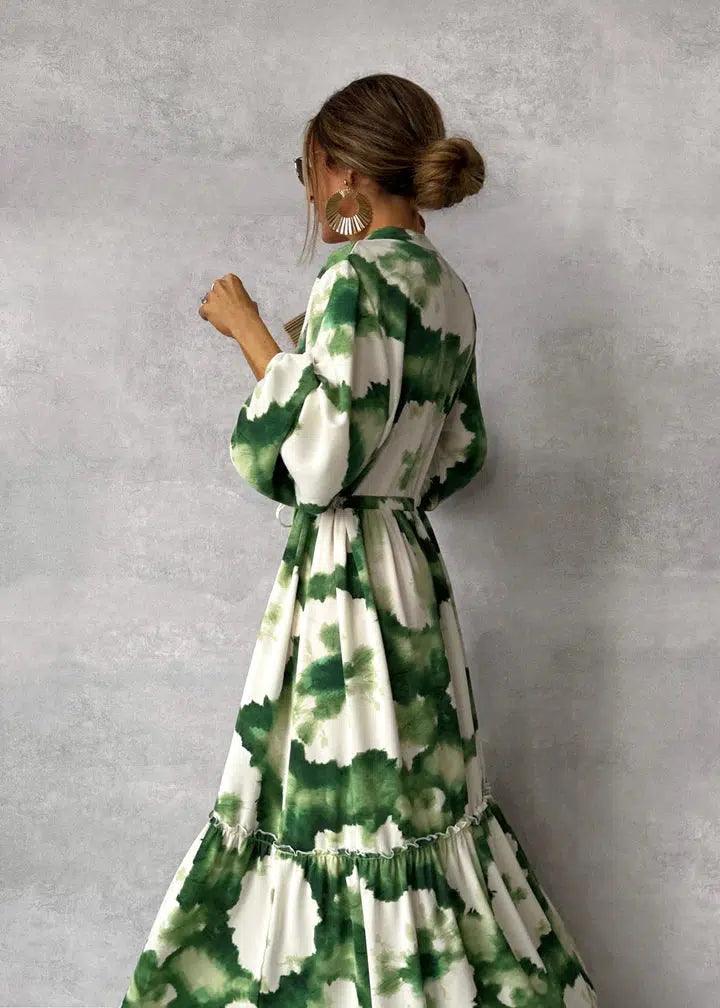 Alicia | Robe Maxi Élégante et Fluide