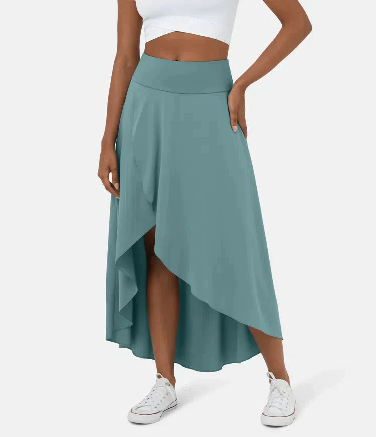 AMELIE™ - Jupe Midi Asymétrique Élégante