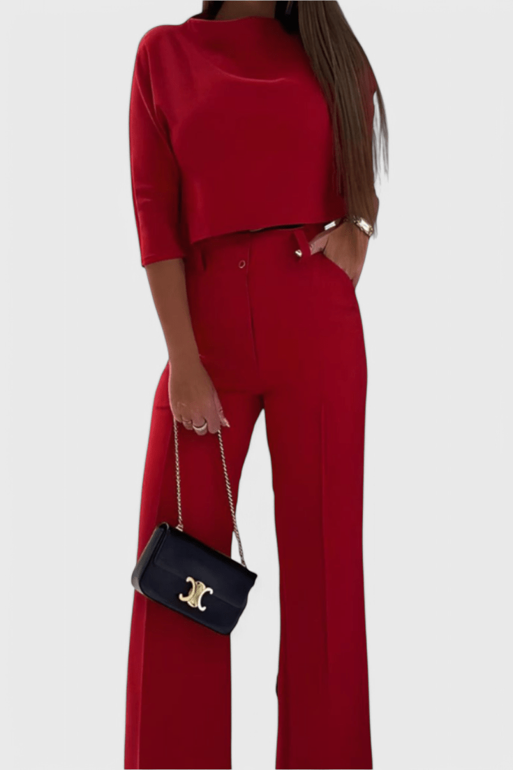 Cleo | Ensemble Pantalon Deux Pièces