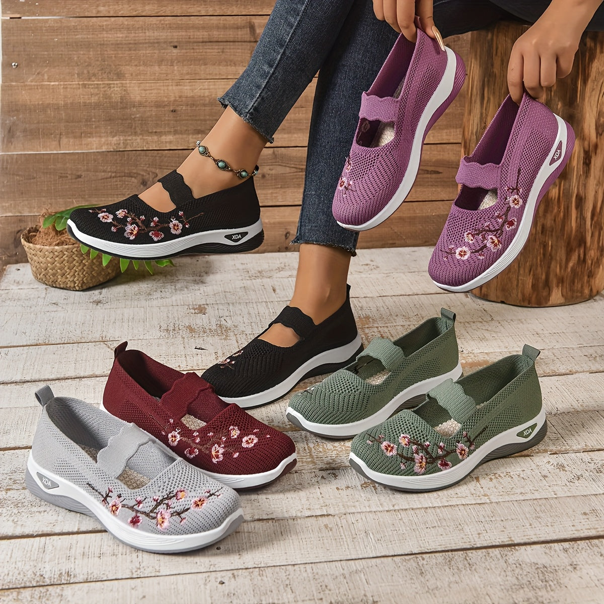AINAH™ - Ballerines en Maille Légère