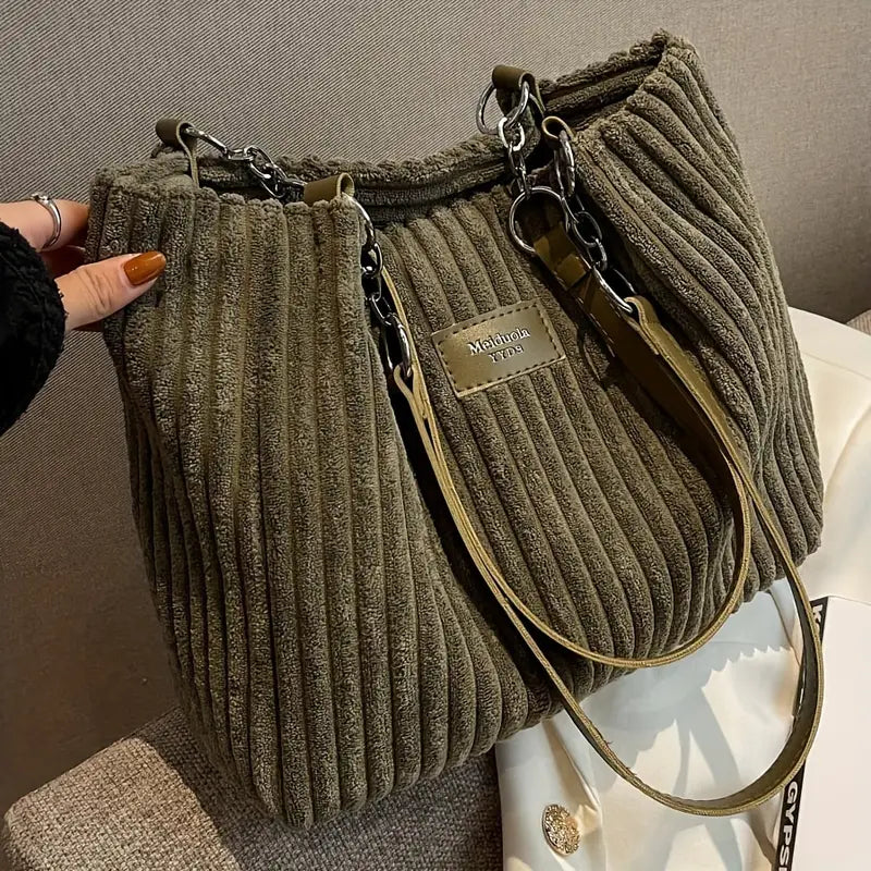 ORNA™ - Sac fourre-tout en velours côtelé