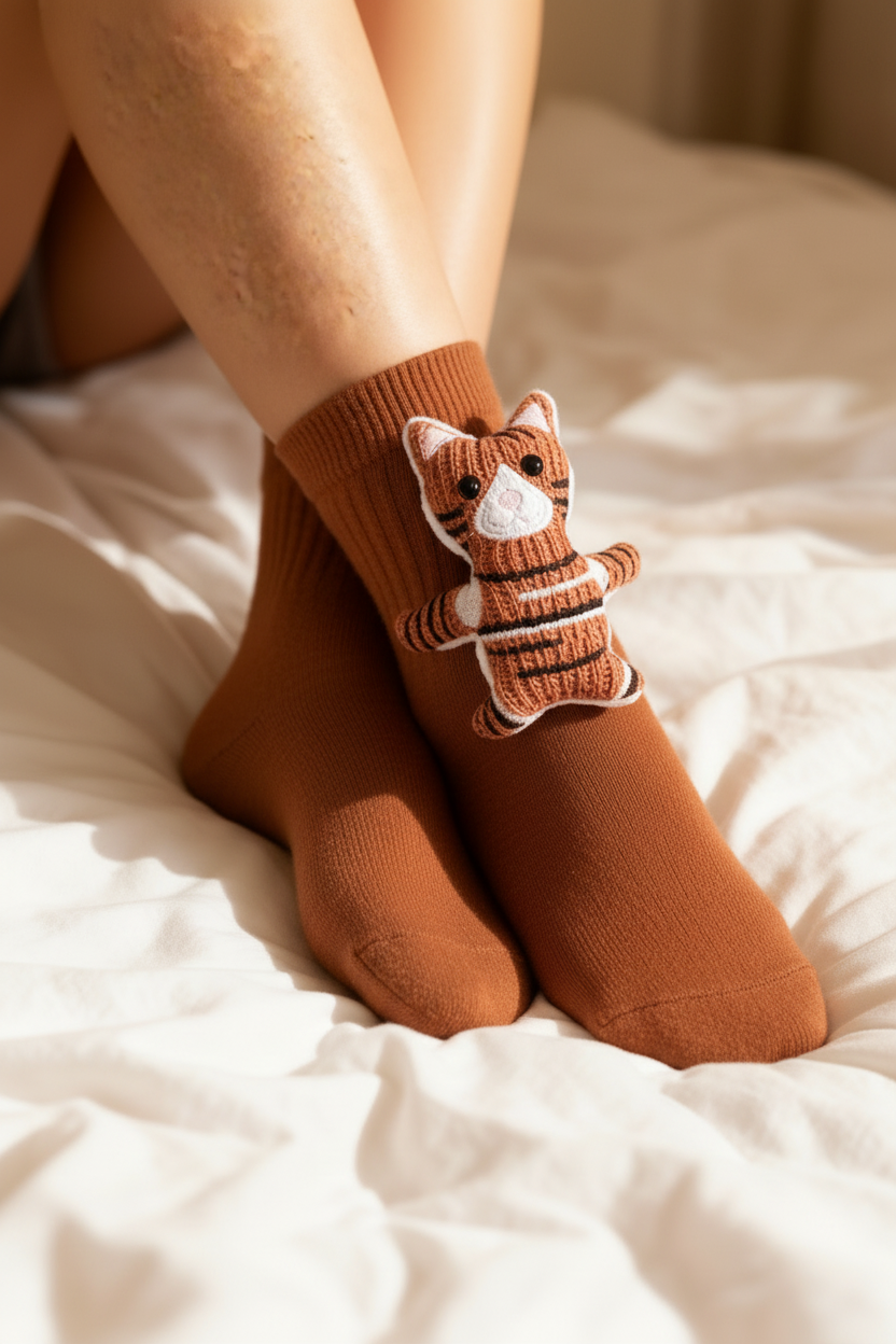 Katze™ - Chaussettes Animaux Chaleureuses