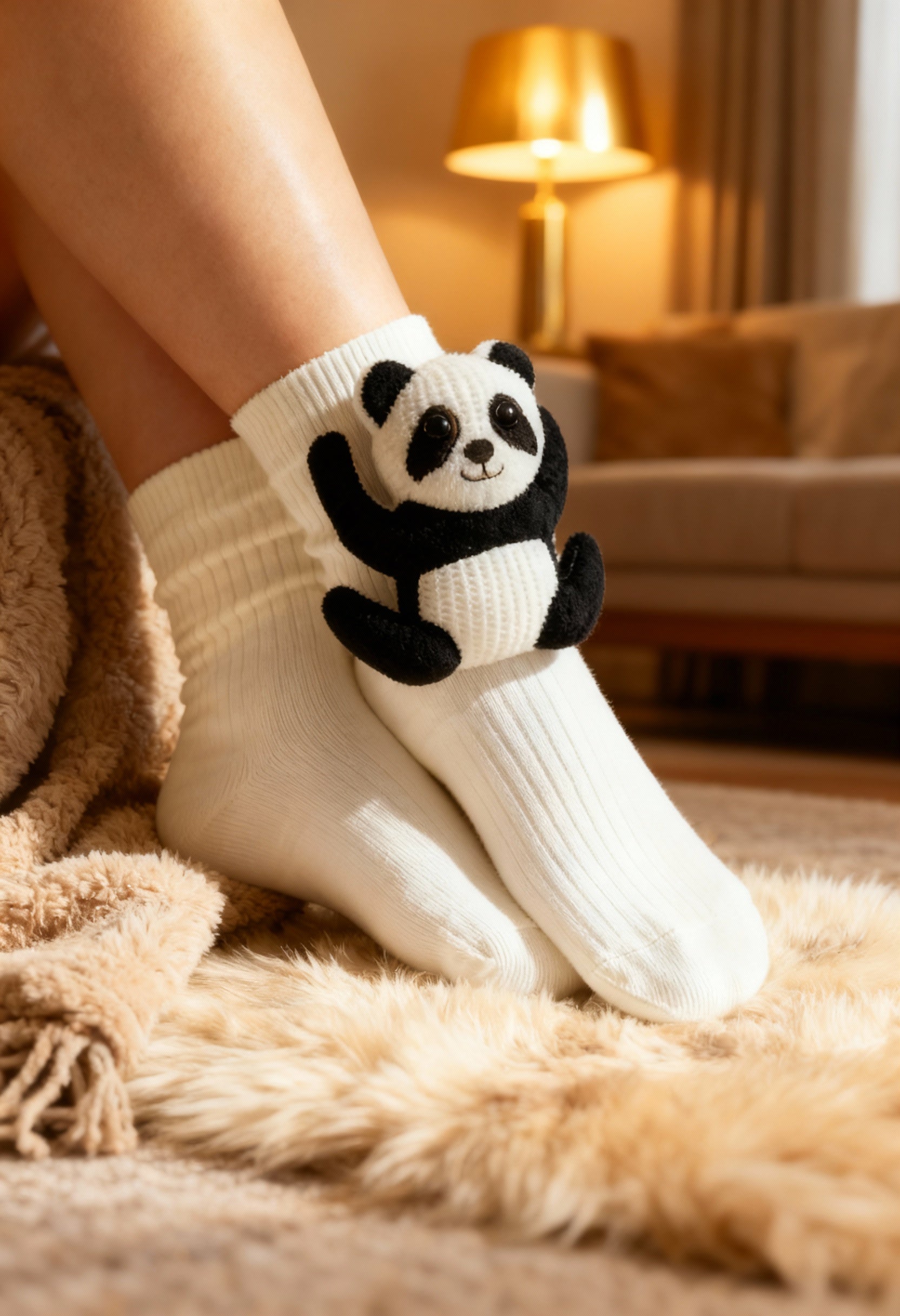 Panda™ - Chaussettes Animaux Chaleureuses