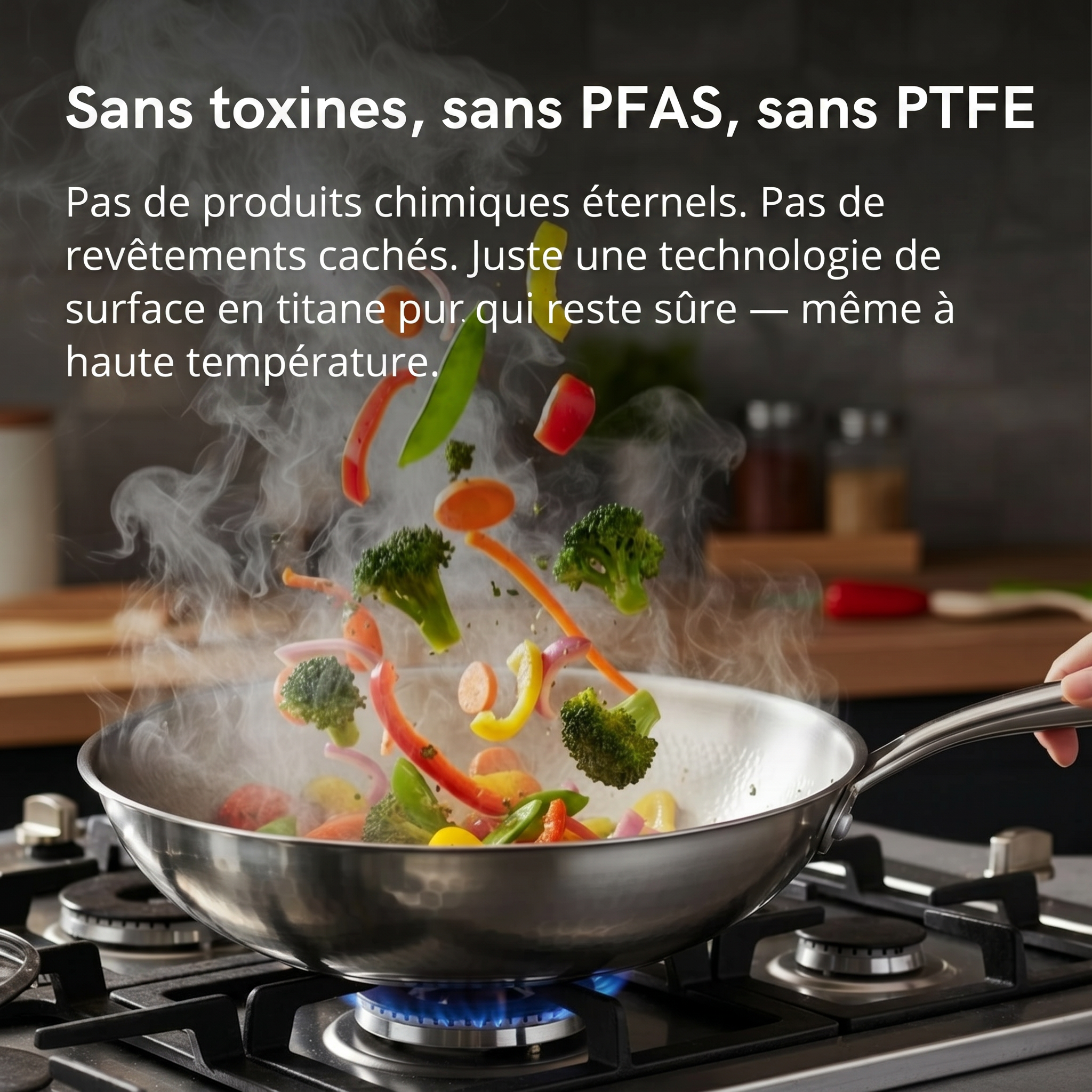 Poêle à Crêpes en Titane Smith
