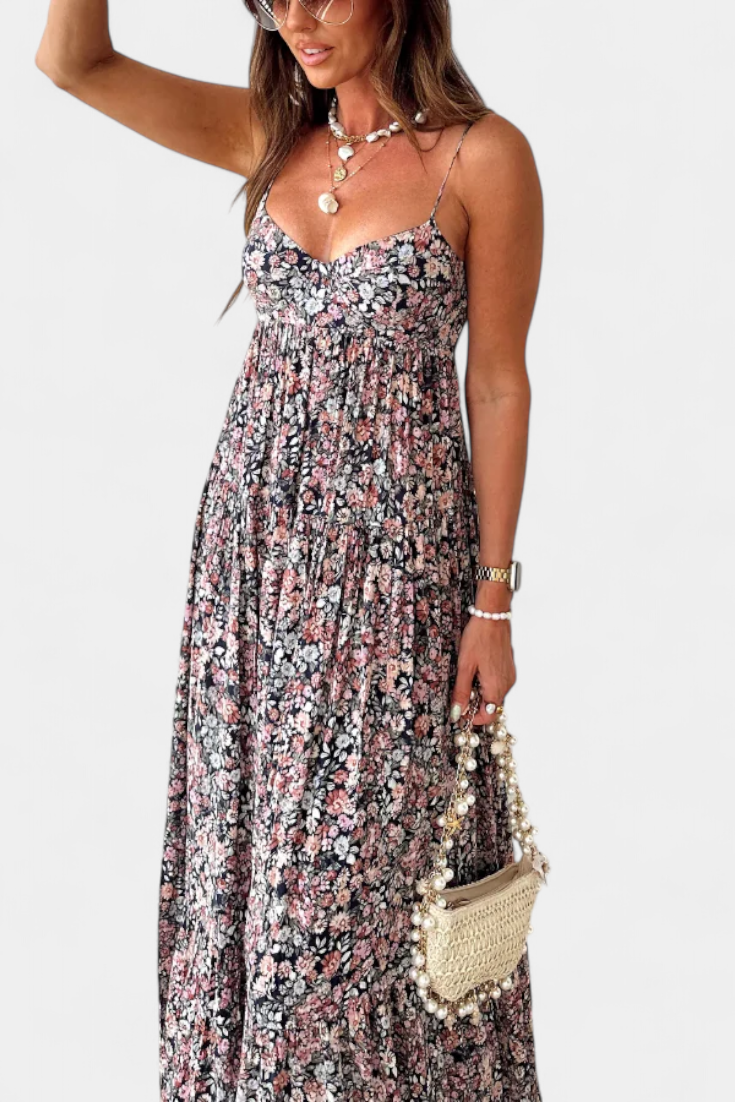 Maxi Dress Reyna with Open Back