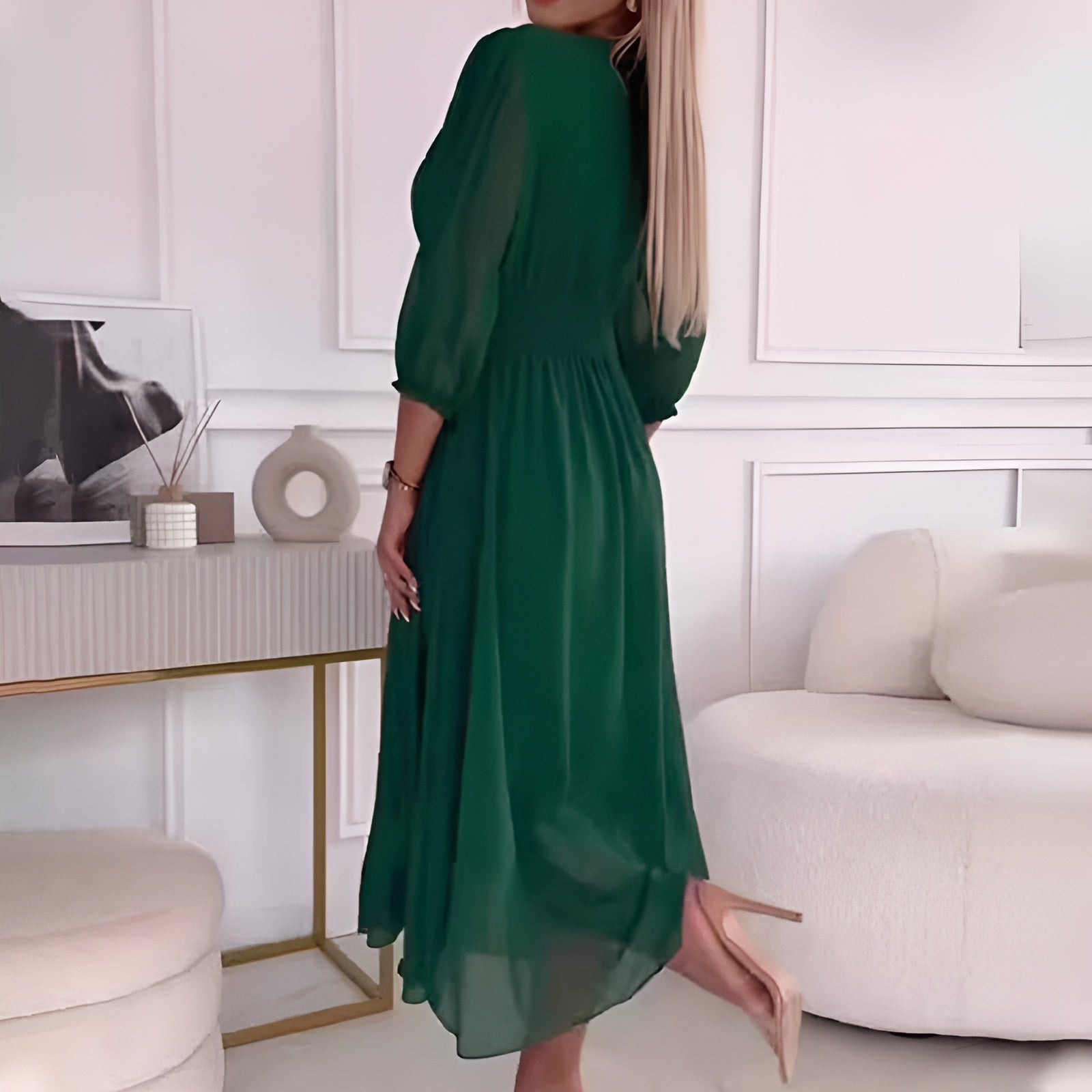 Nia | Robe Wrap Élégante