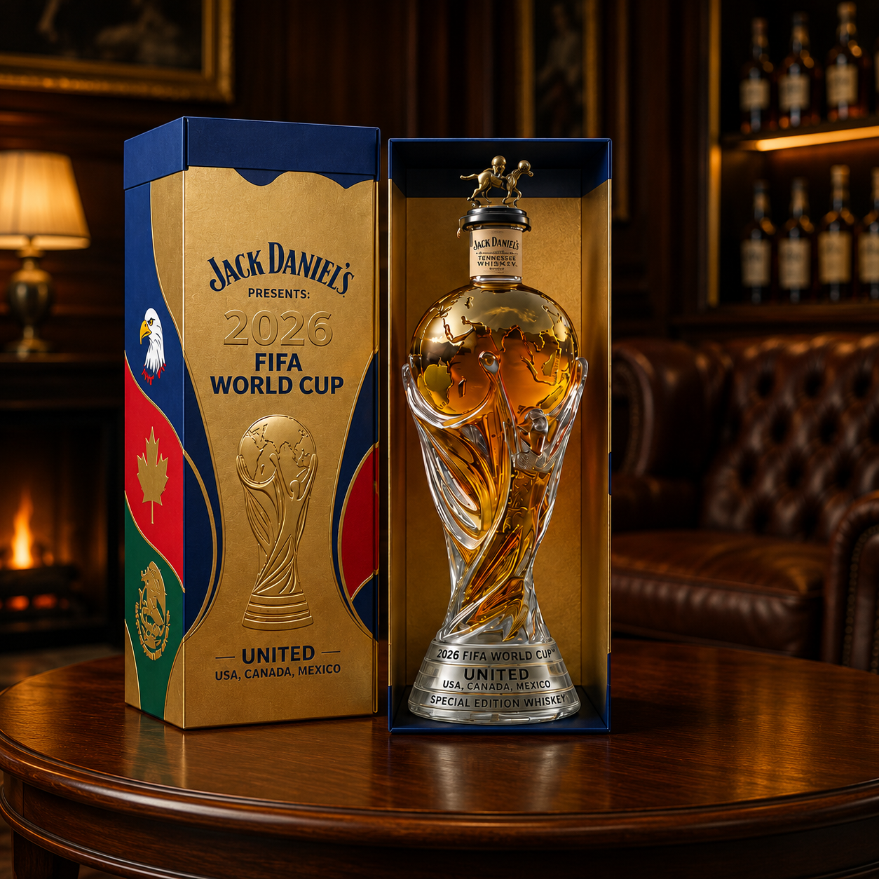 Édition Coupe du Monde 2026 - Carafe à Whisky