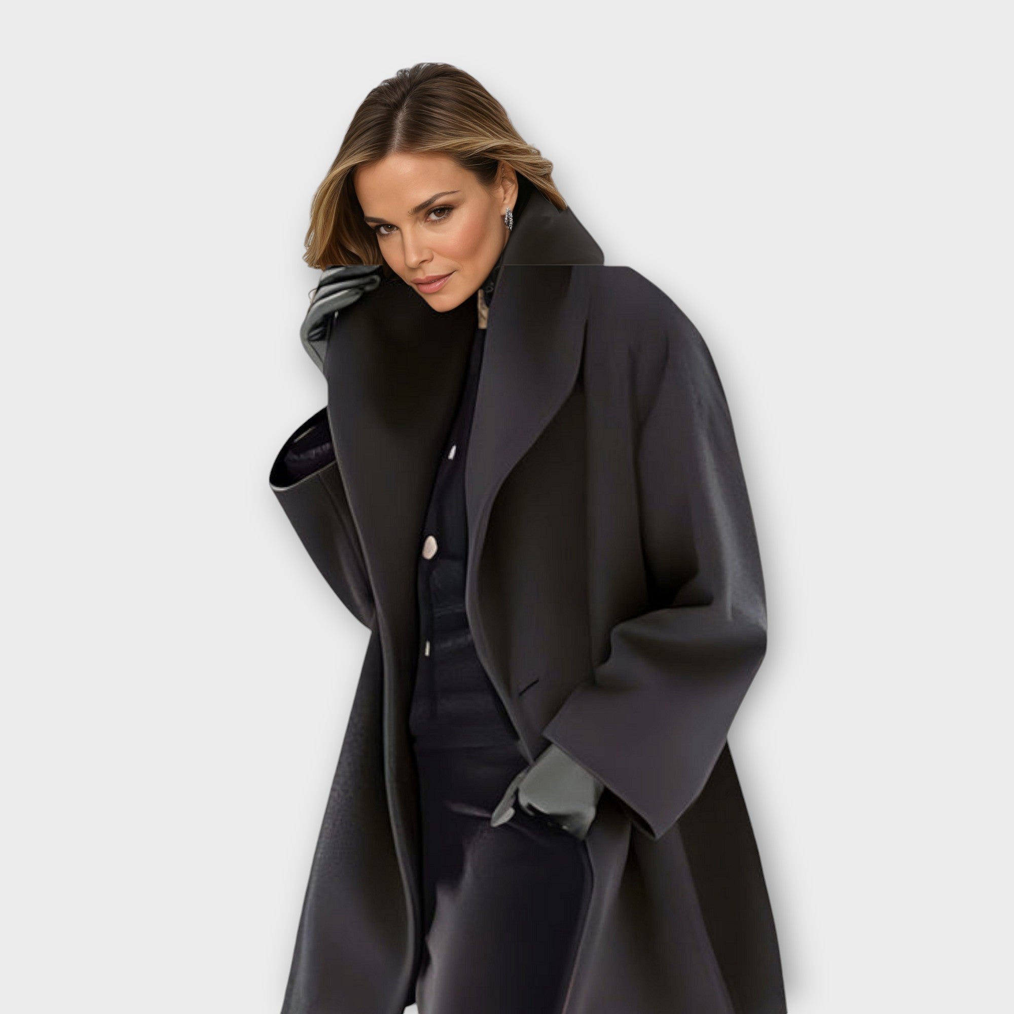 Manteau en Laine Coupe-Vent