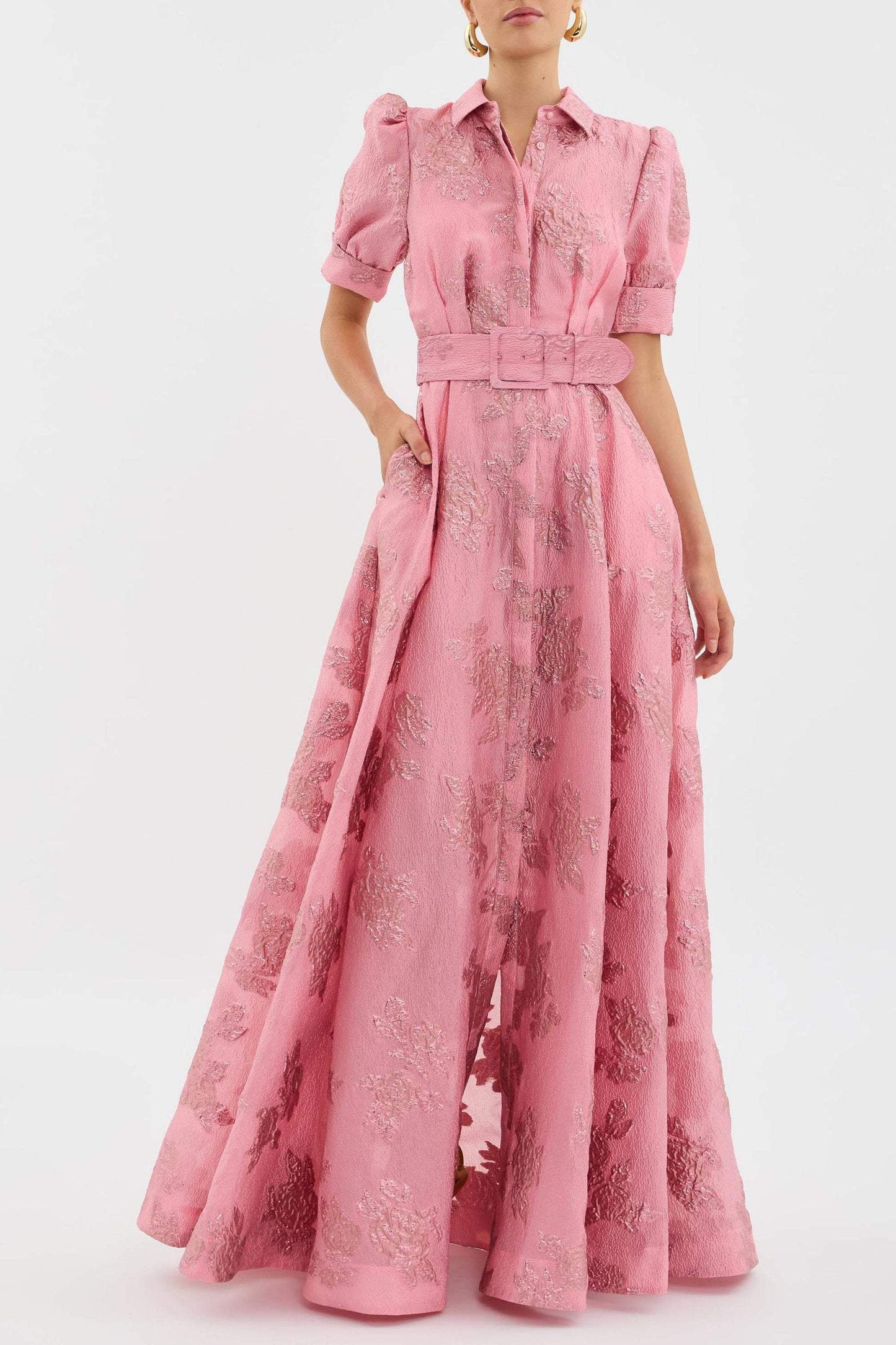 Celina | Short Puff Sleeves Dress