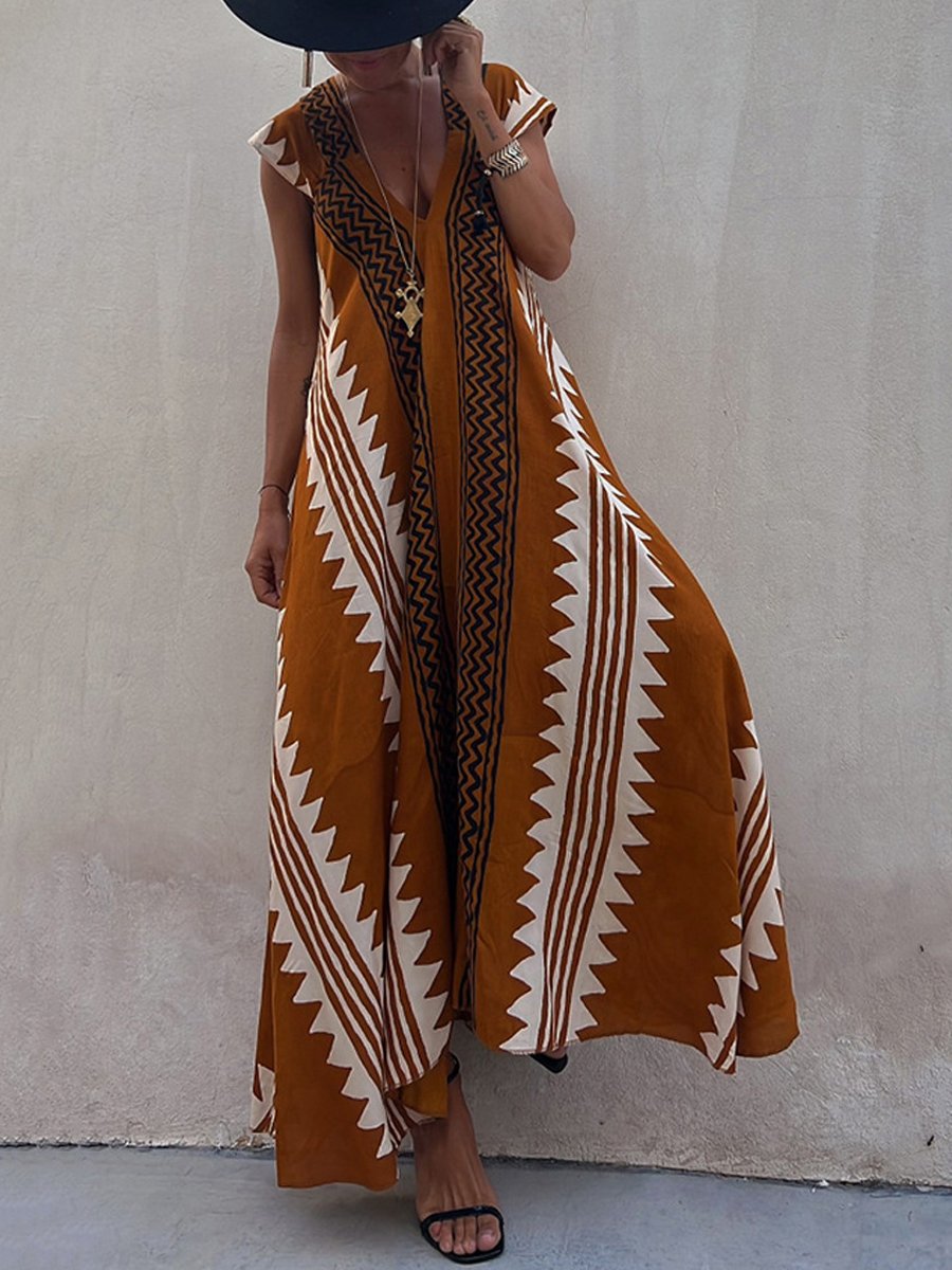 Boho™ | Sleeveless V Dress