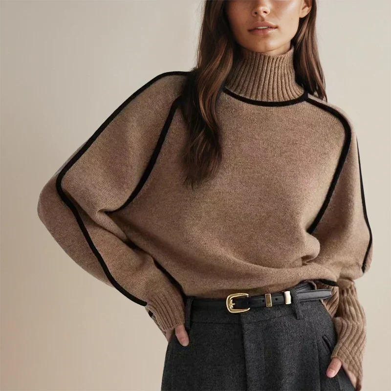 FAYLIN™ - Pull Col Roulé Moderne