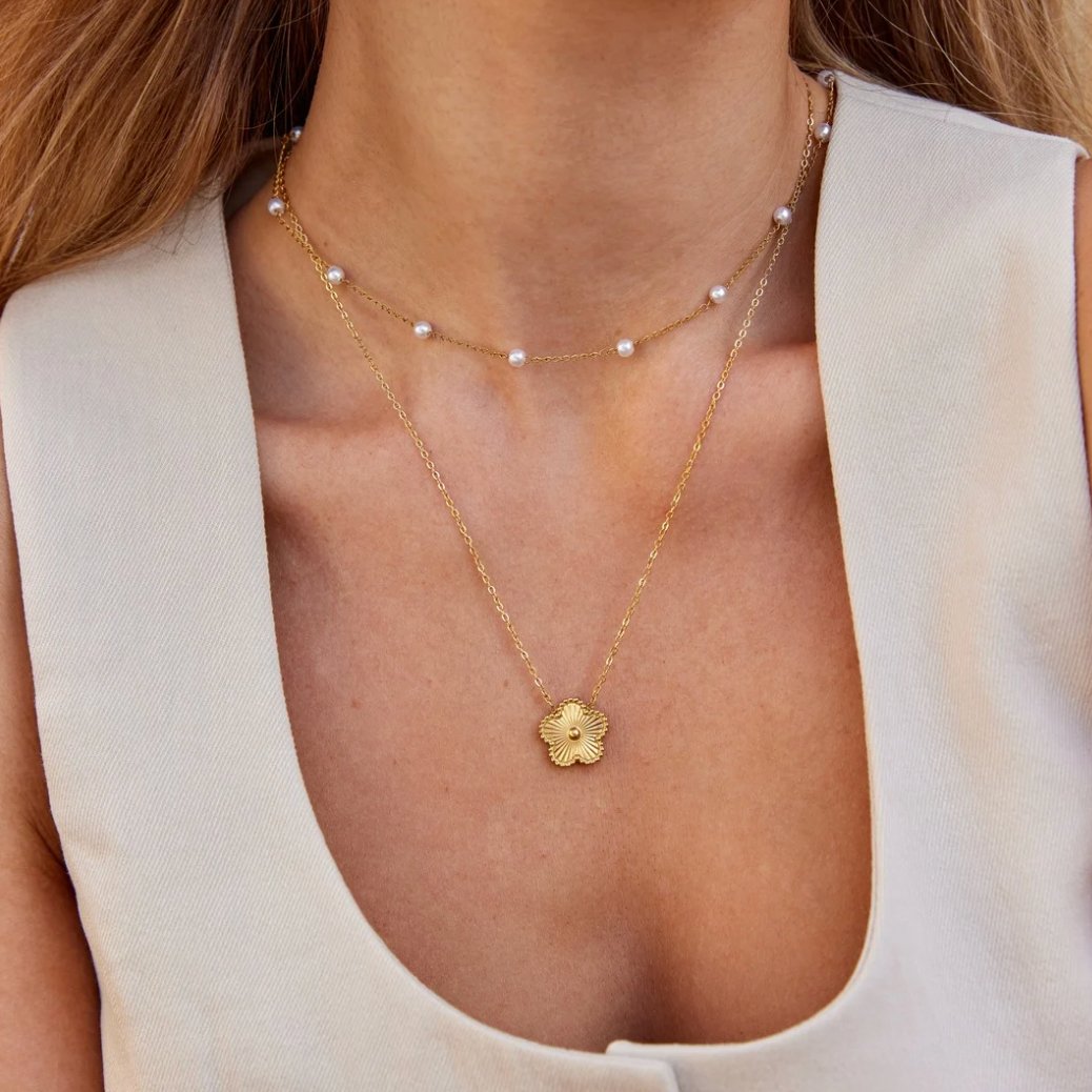 Collier Nura avec Perle