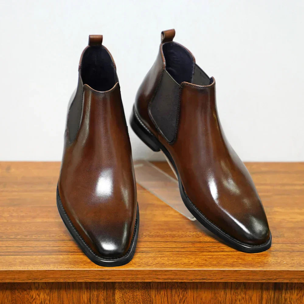 Blake™ | Bottes Chelsea en Cuir Raffiné
