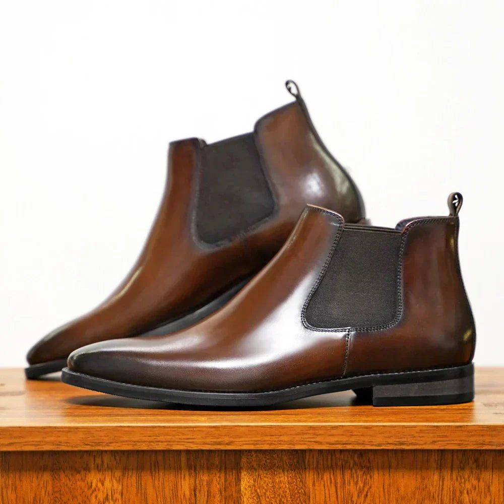 Blake™ | Bottes Chelsea en Cuir Raffiné