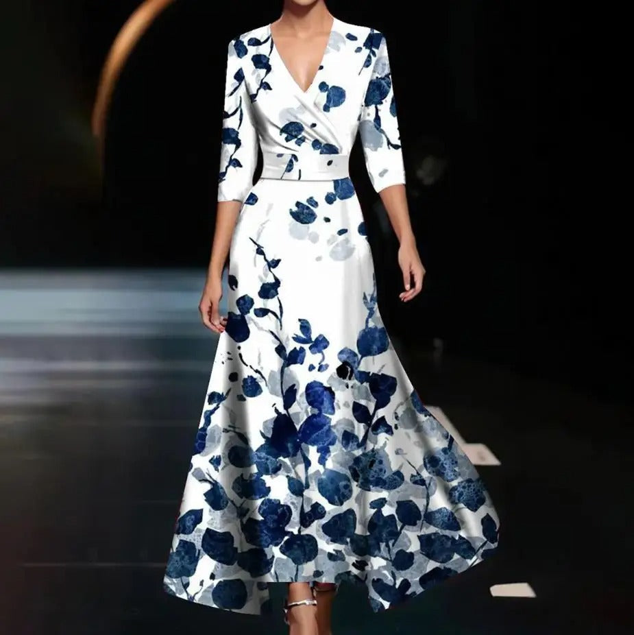 Ysa | Chic Dress with Floral Print