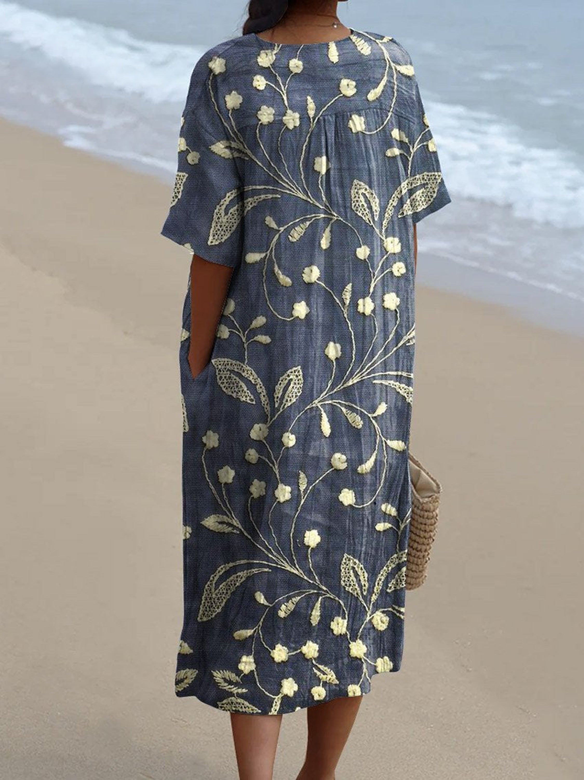 Lieke | Robe Florale Vintage – Édition Limitée